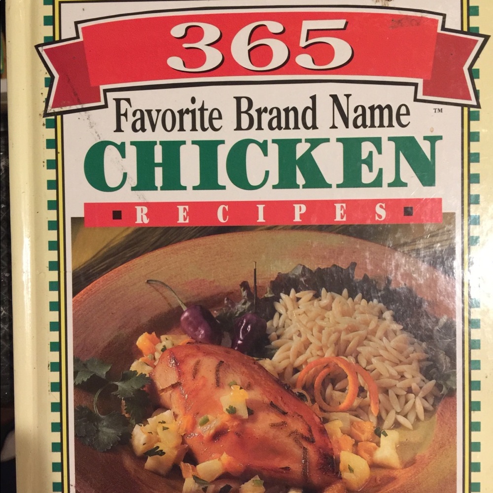 365 Chicken Recipes Hard Cover Book